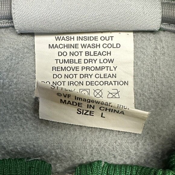 New York Jets NFL Vintage No Huddle Full Zip Track Jacket. Size L - Picture 5 of 8